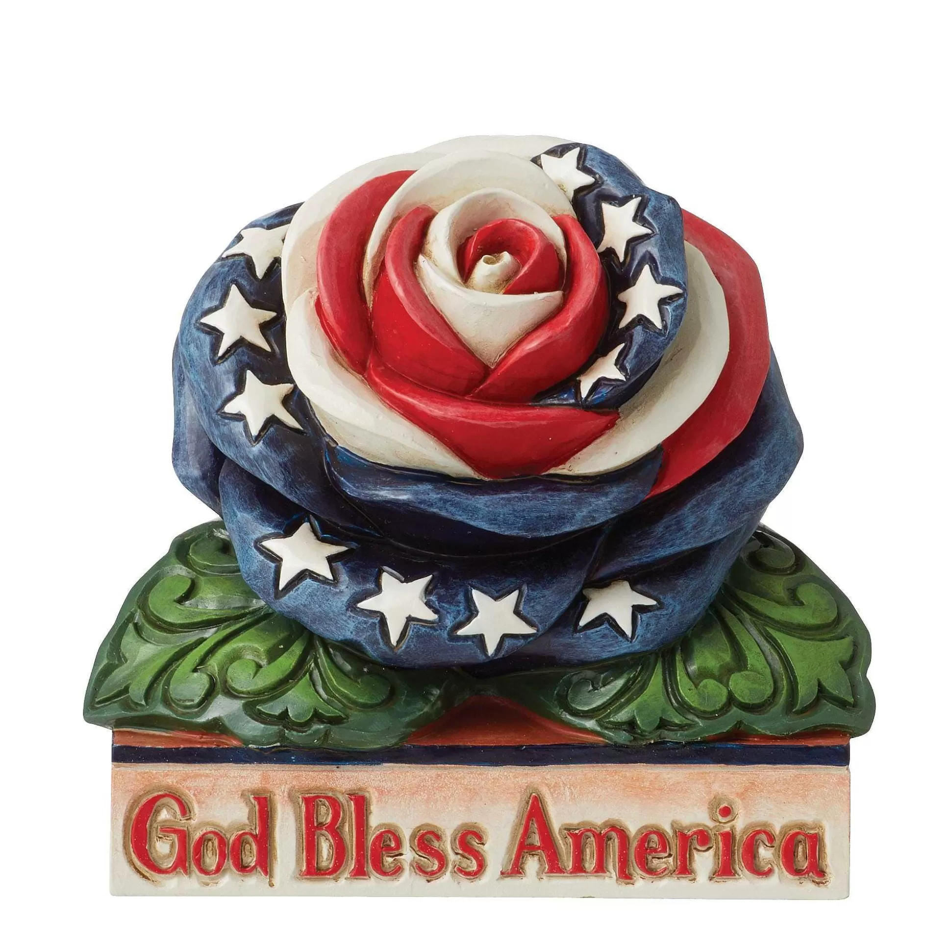 Shop Enesco Gift Mini Patriotic Rose