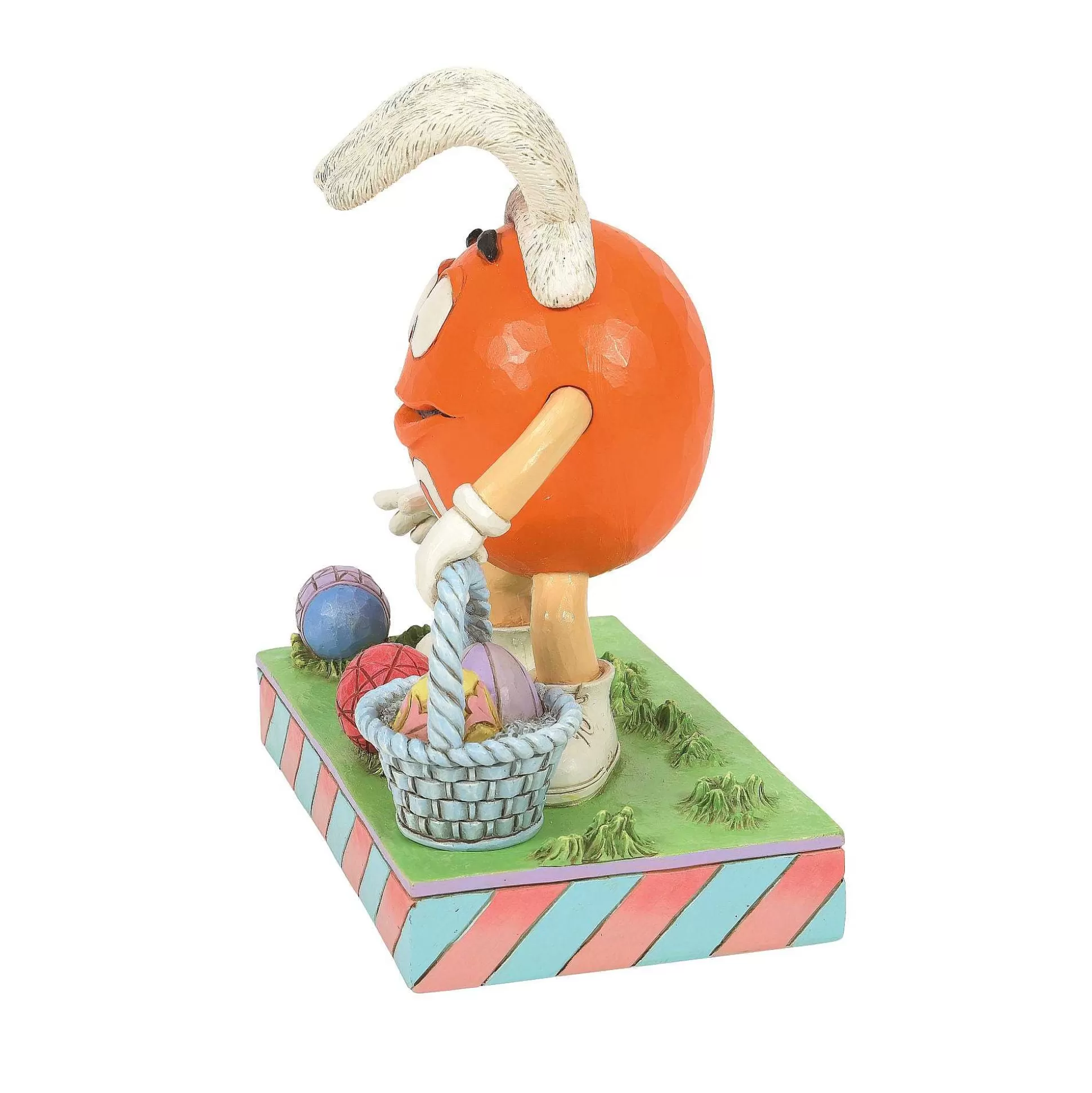 Best Enesco Gift M&M's Orange Charact W/Basket