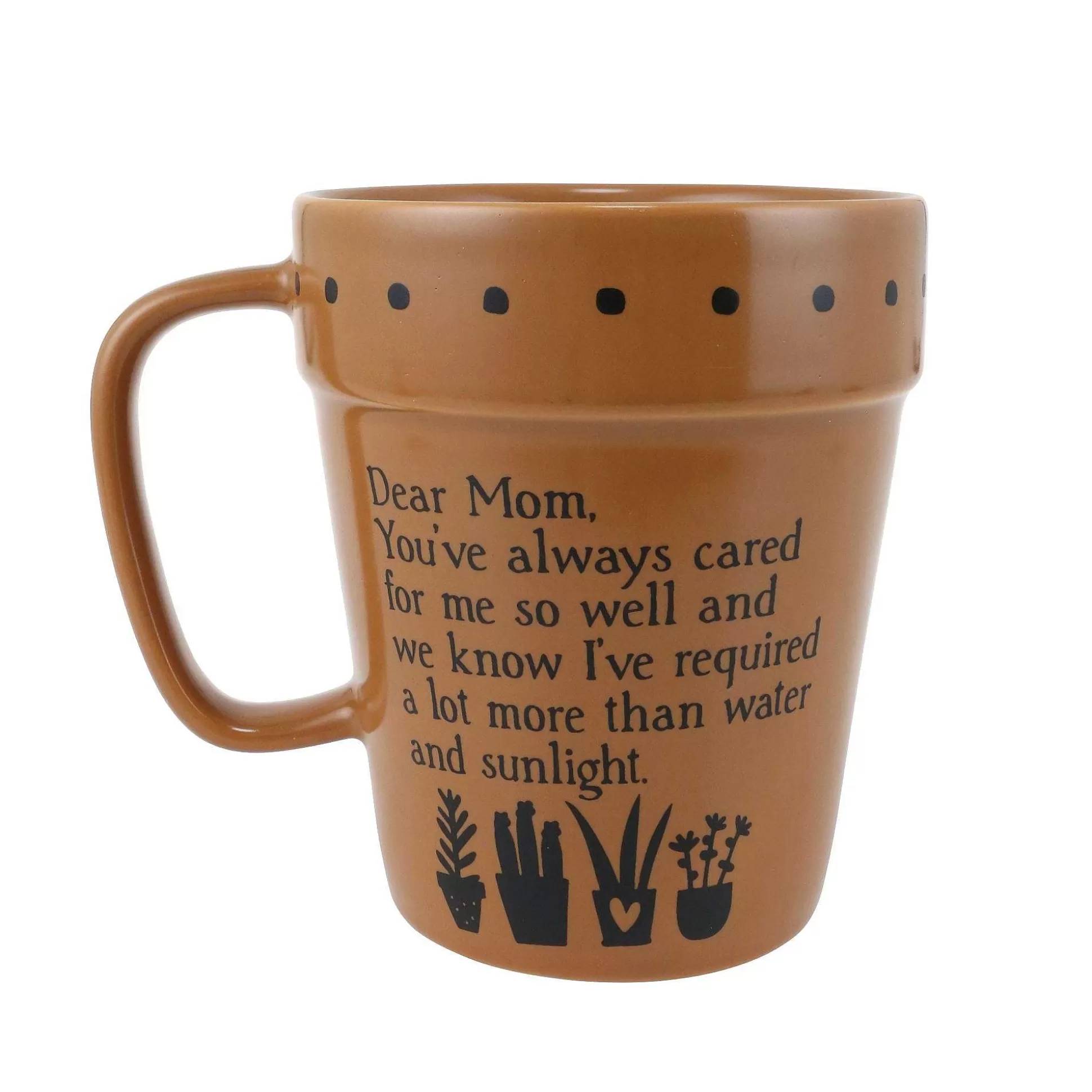 Best Sale Enesco Gift Mom Sculpted Planter Mug