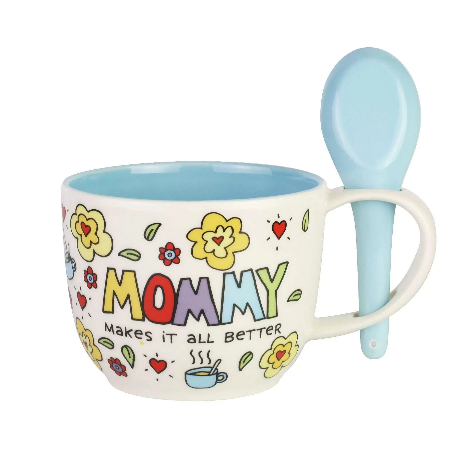 Outlet Enesco Gift Mommy Makes Better Mug Spoon