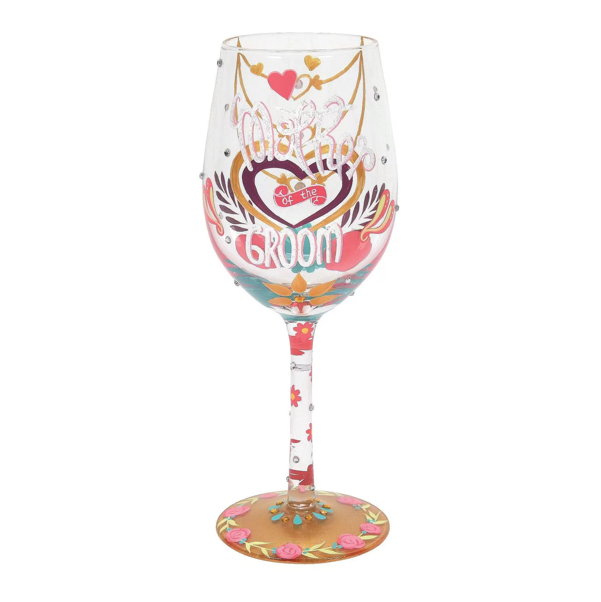 Discount Enesco Gift Mother Of The Groom Wine Glass