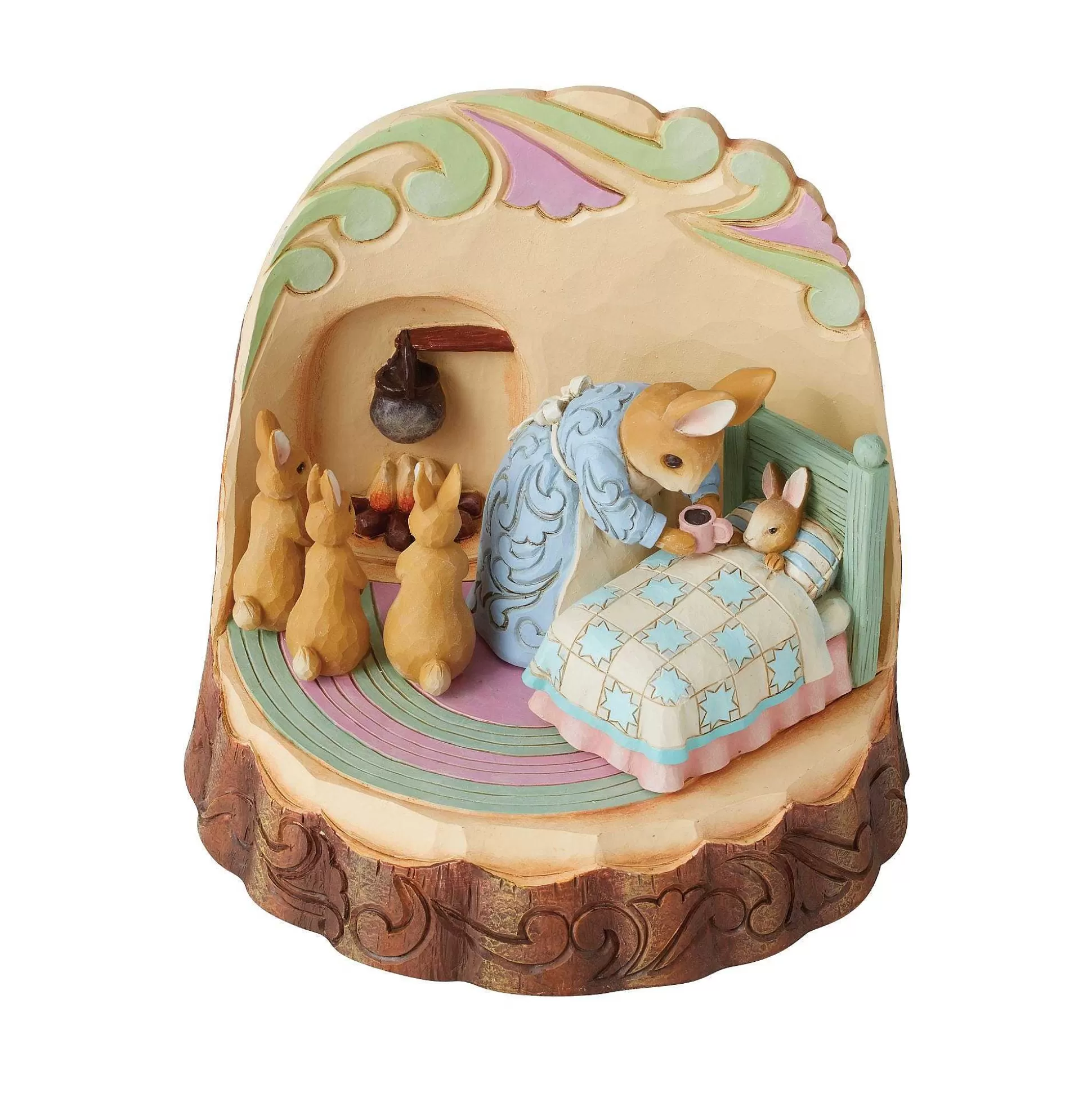 Clearance Enesco Gift Mrs. Rabbit W/Bunnies