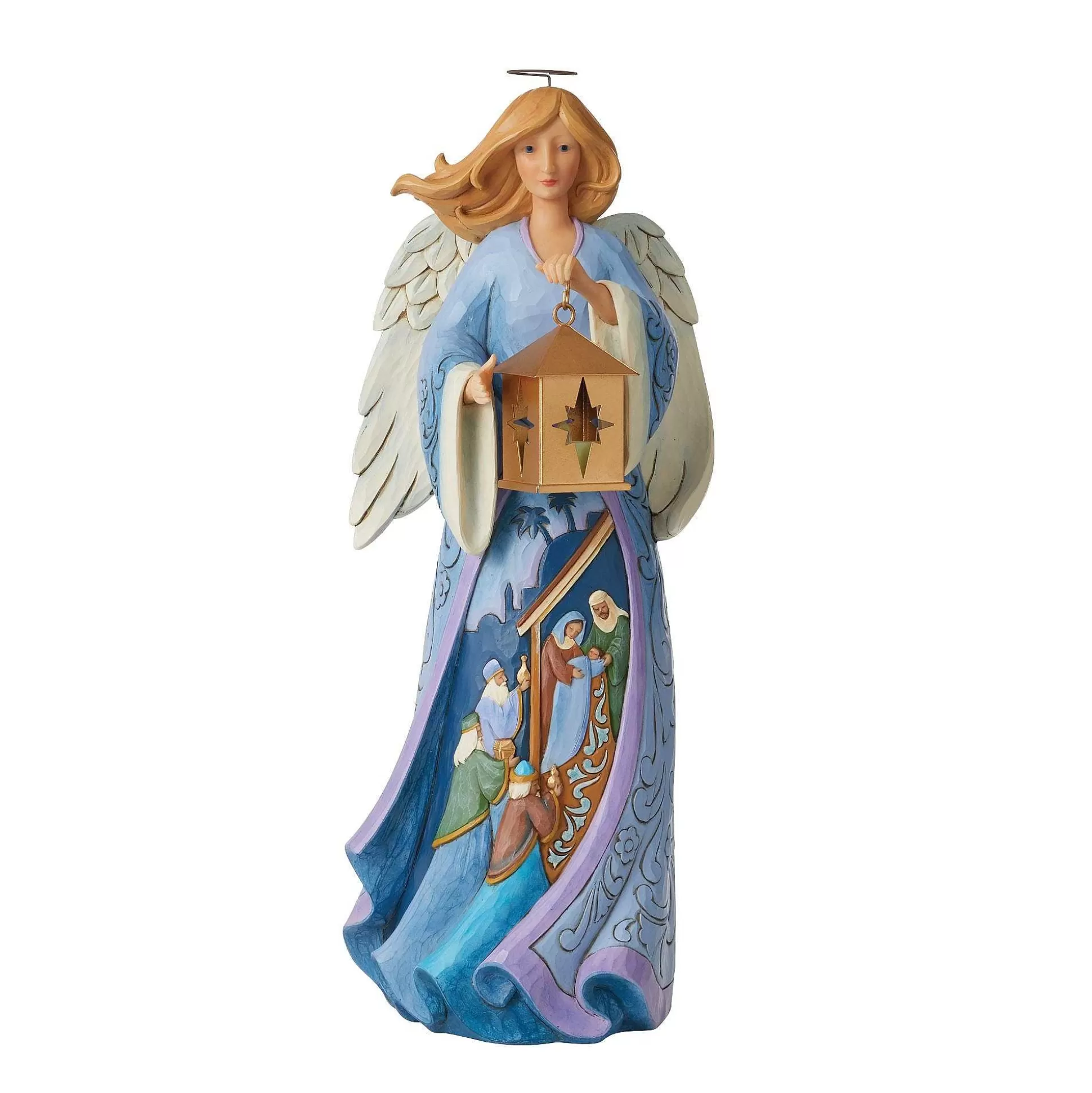 Online Enesco Gift Nativityangel W/Lantern Statue