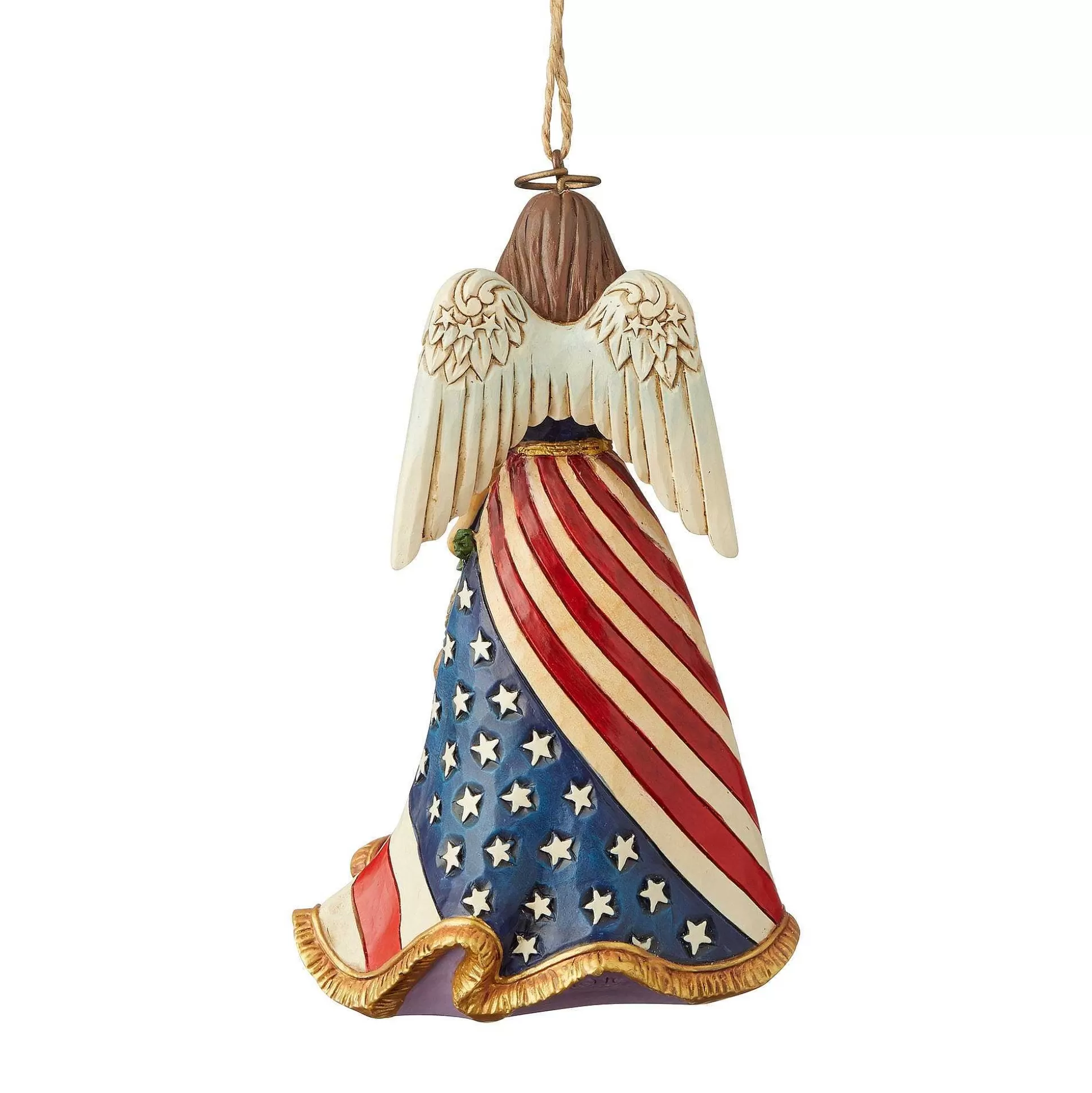 Clearance Enesco Gift Patriotic Angel Ornament