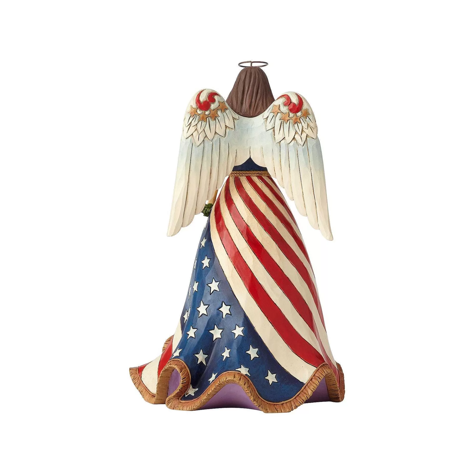 Fashion Enesco Gift Patriotic Angel W/Flag Dress