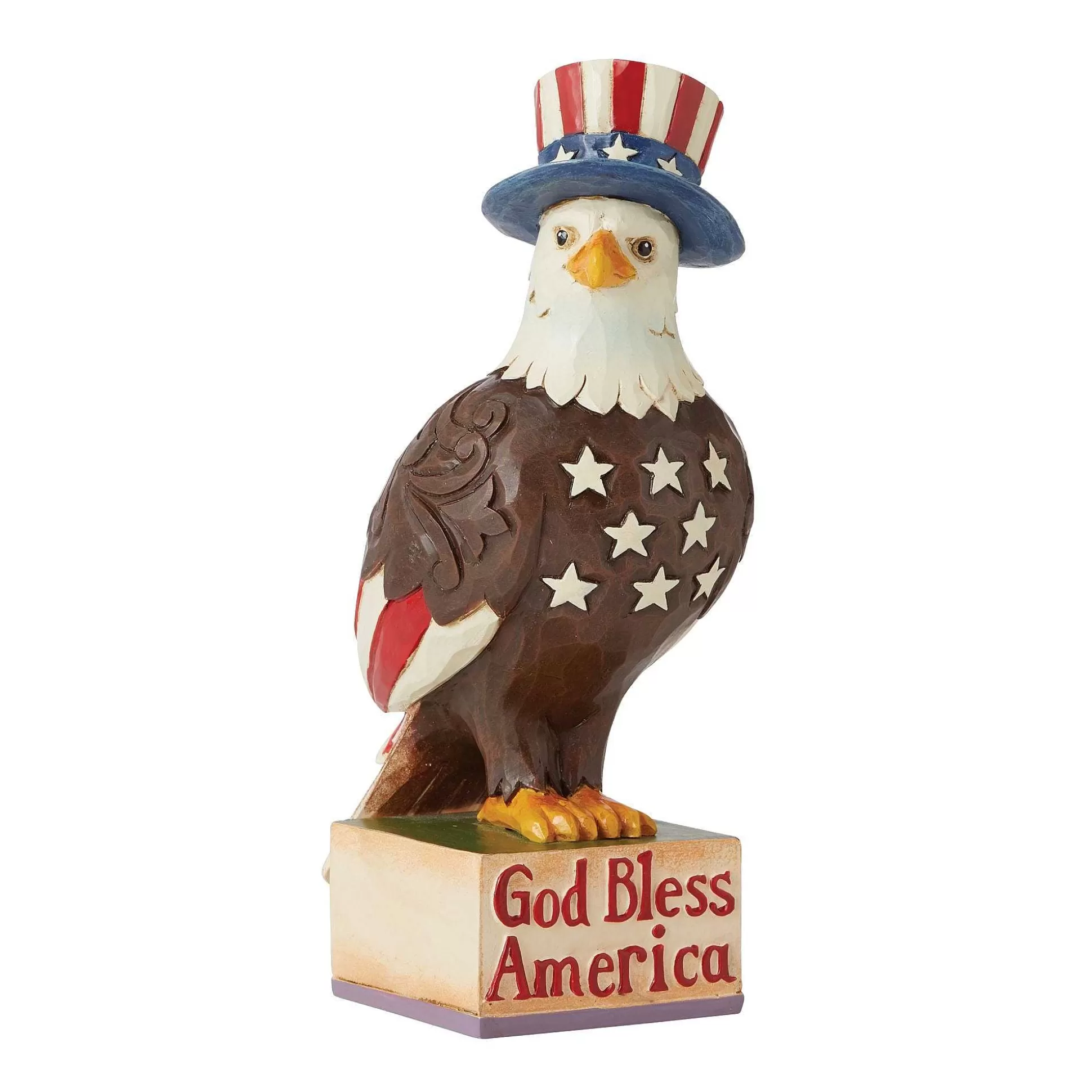 Fashion Enesco Gift Patriotic Bless America Eagle