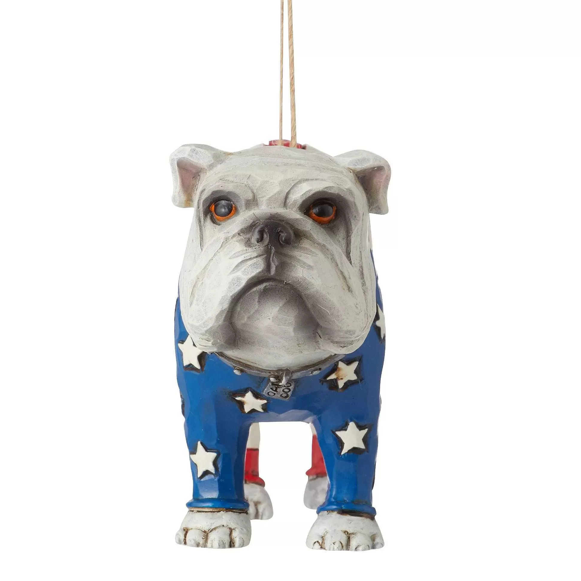 Best Enesco Gift Patriotic Bulldog Ornament