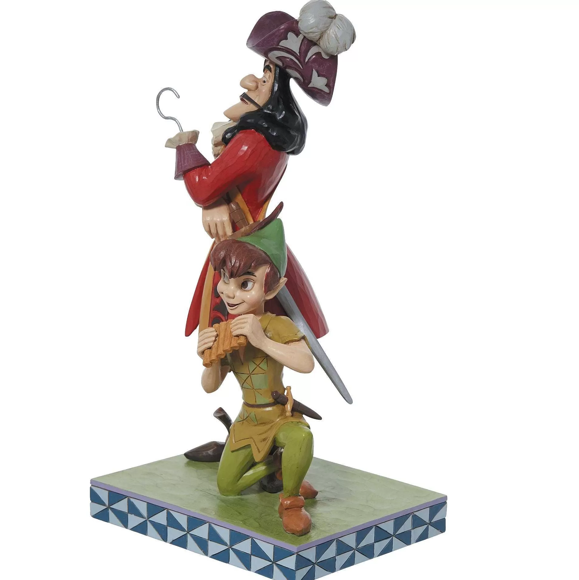 New Enesco Gift Peter Pan & Hook Good Vs Evil