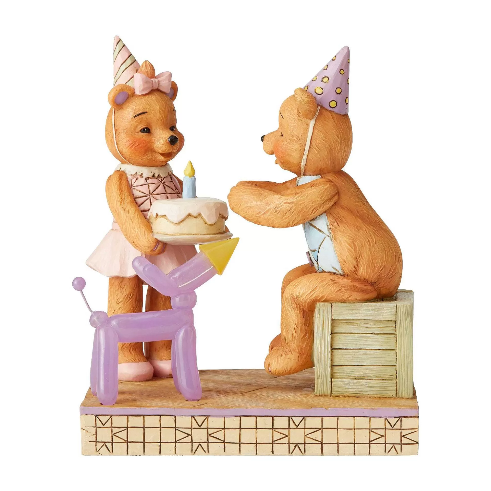 Store Enesco Gift Pinky & Button W/Birthday Cake