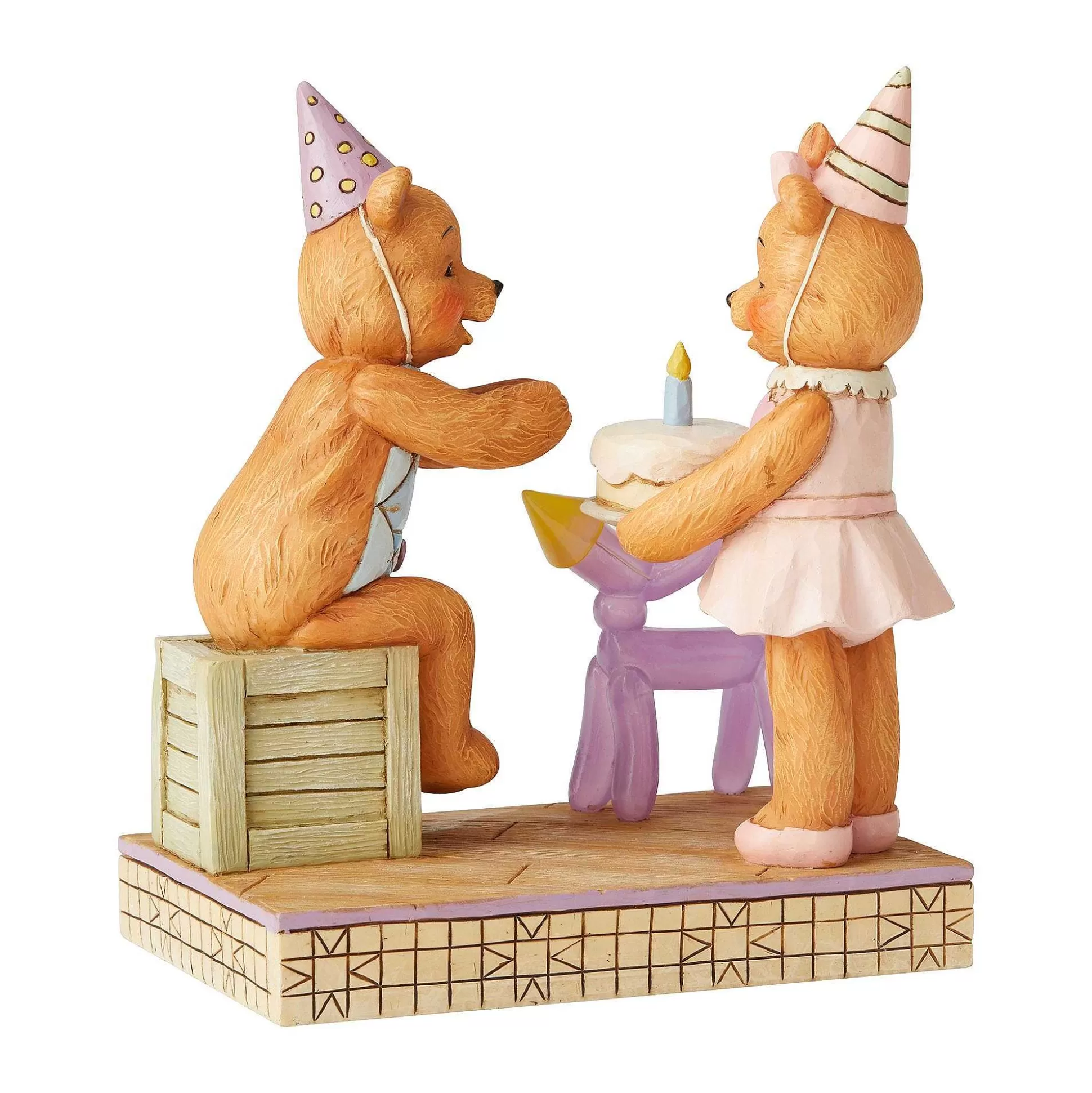 Store Enesco Gift Pinky & Button W/Birthday Cake