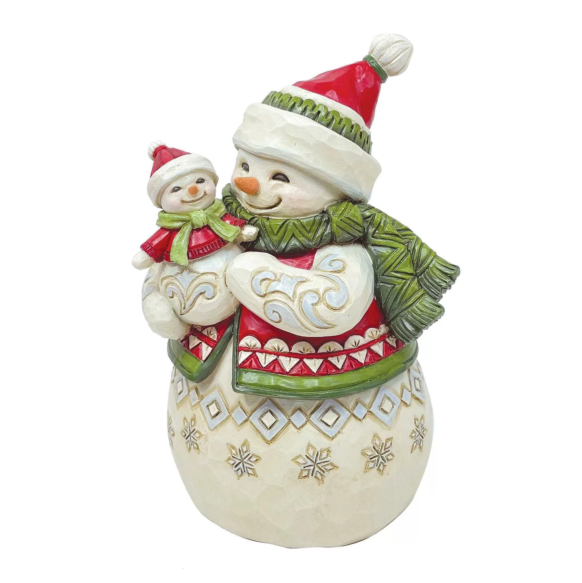 Online Enesco Gift Pint Sized Snowmom W/Snowbaby