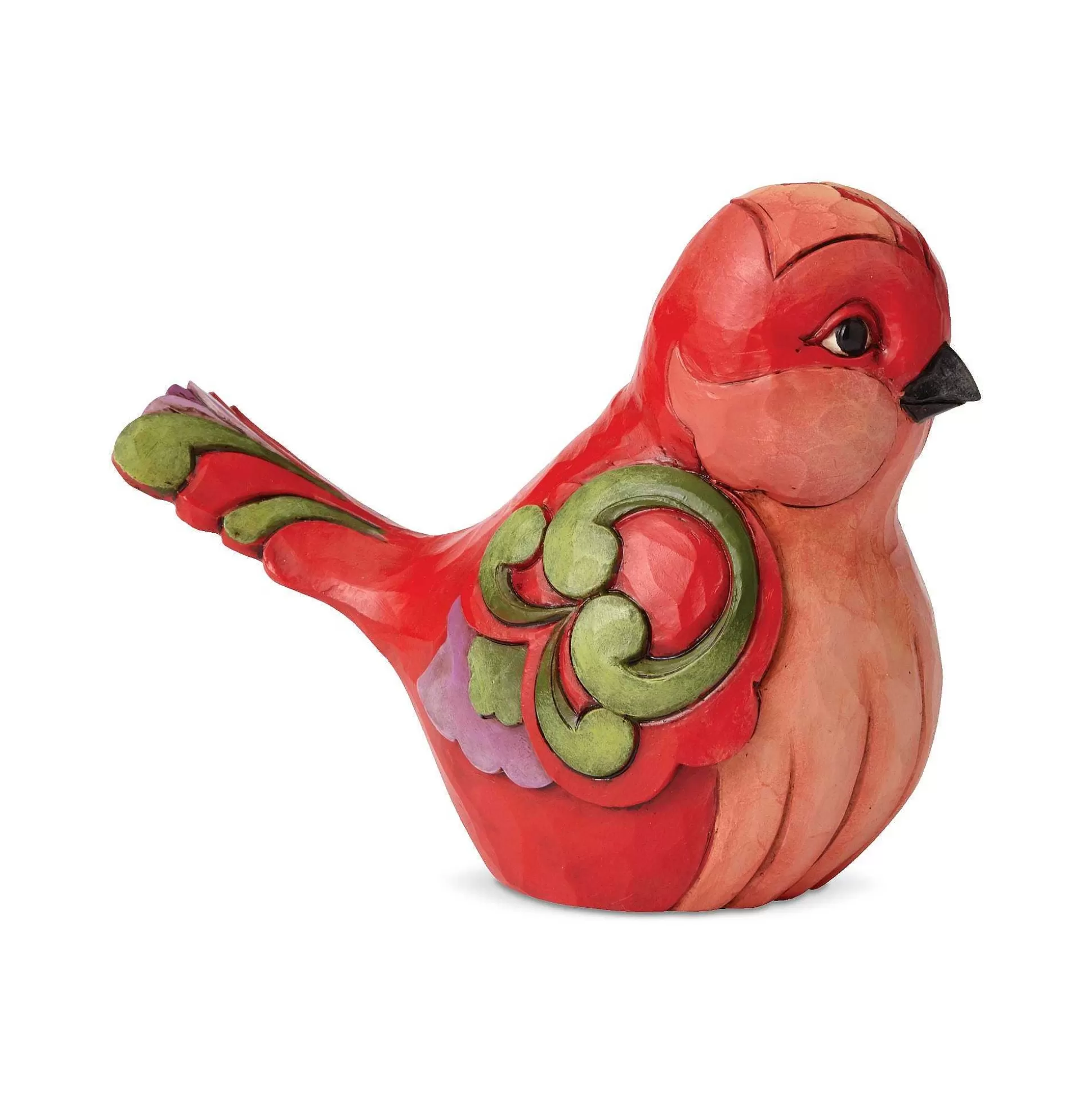 Best Enesco Gift Red Floral Bird