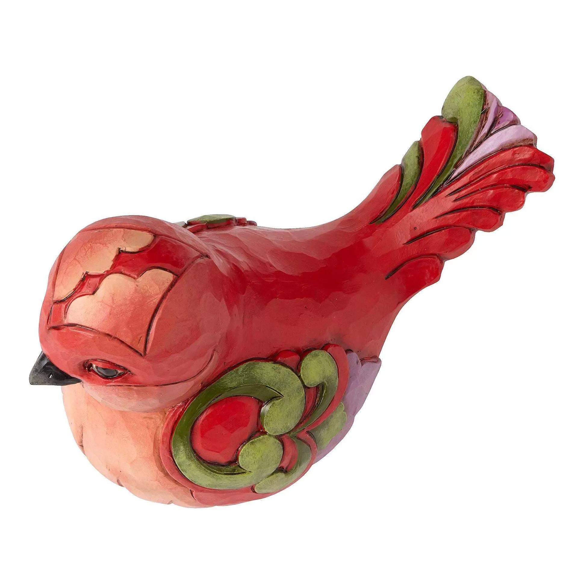 Best Enesco Gift Red Floral Bird