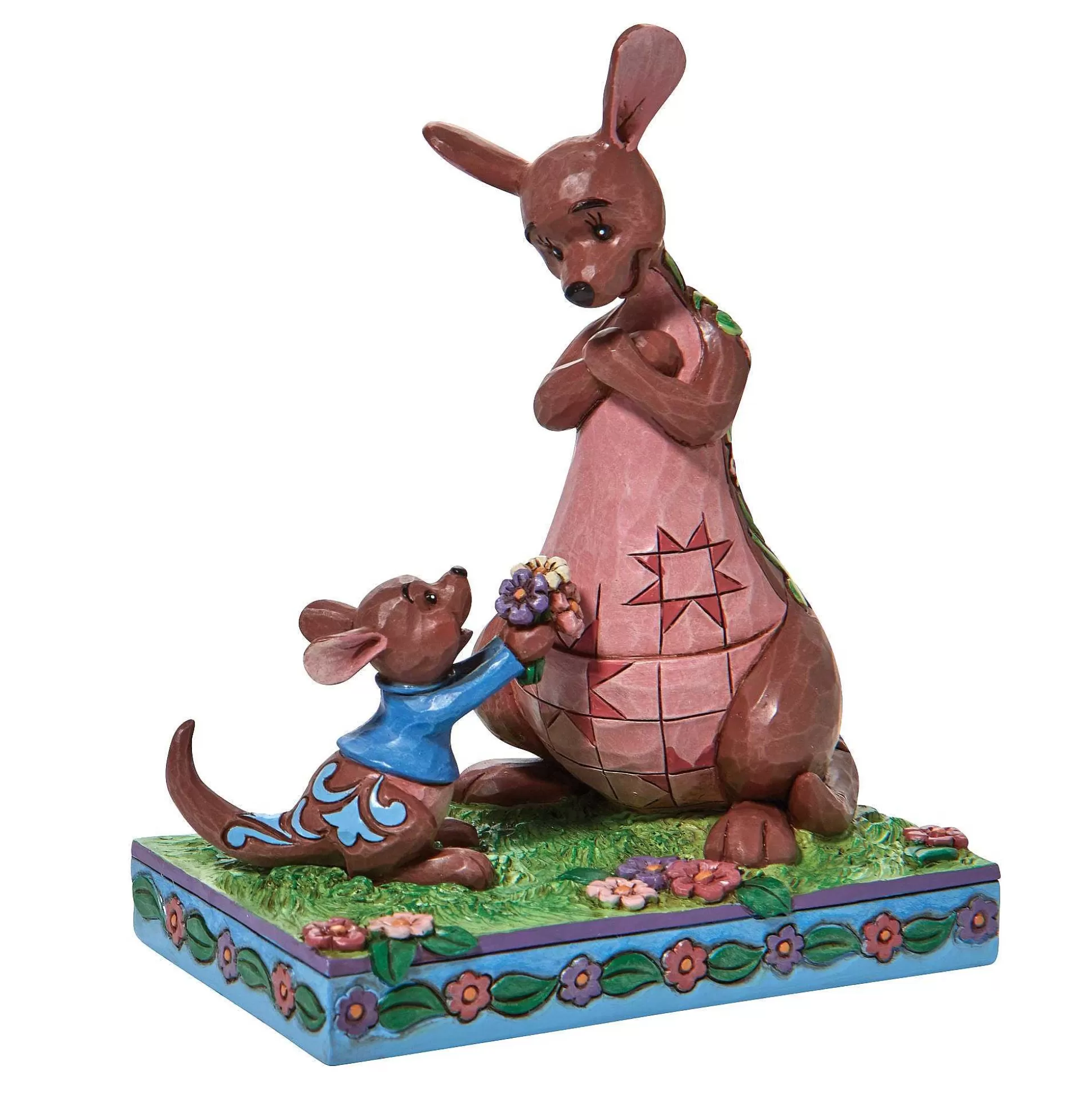 Flash Sale Enesco Gift Roo Giving Kanga Flowers