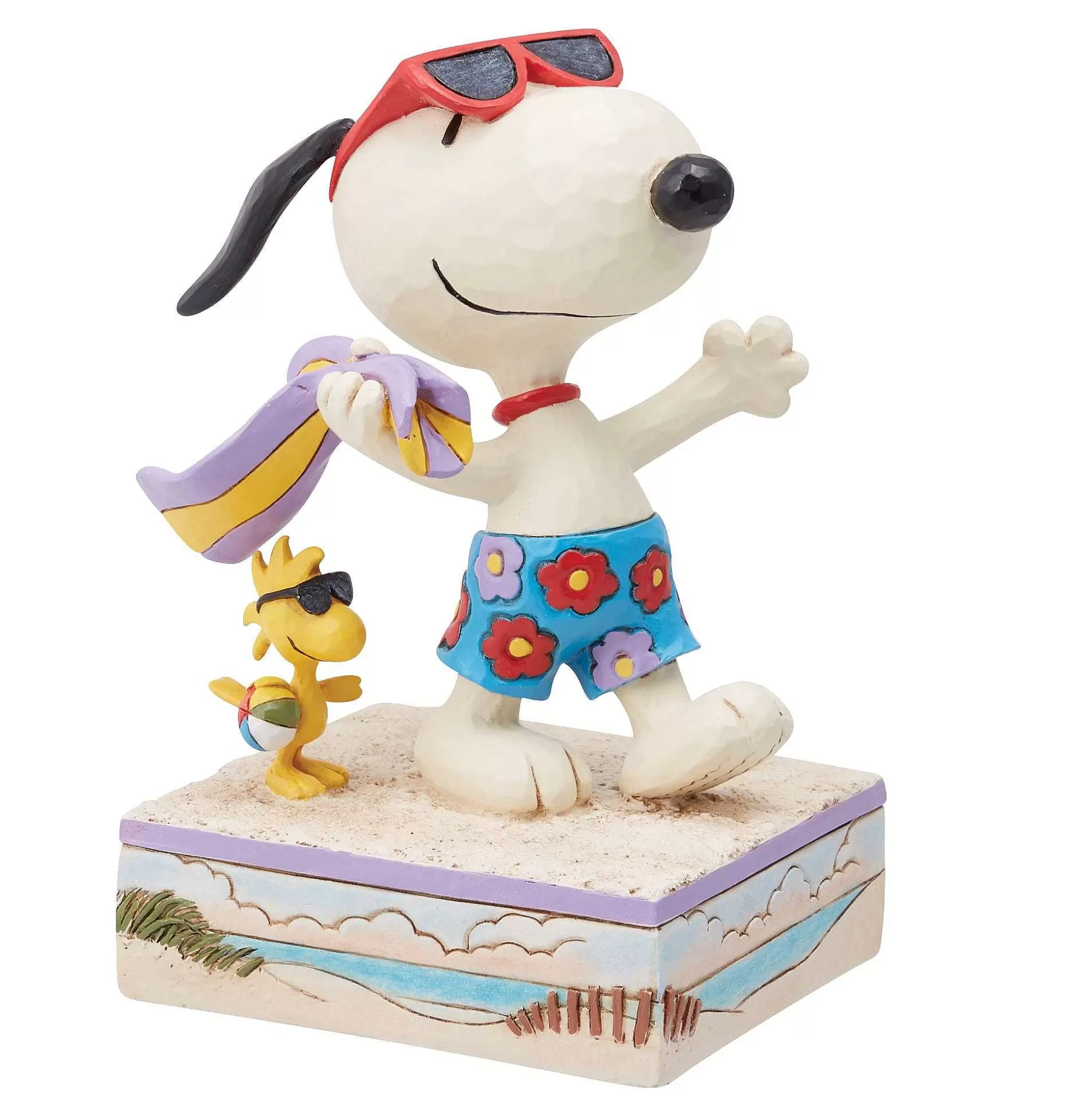 Sale Enesco Gift Snoopy & Woodstock At Beach