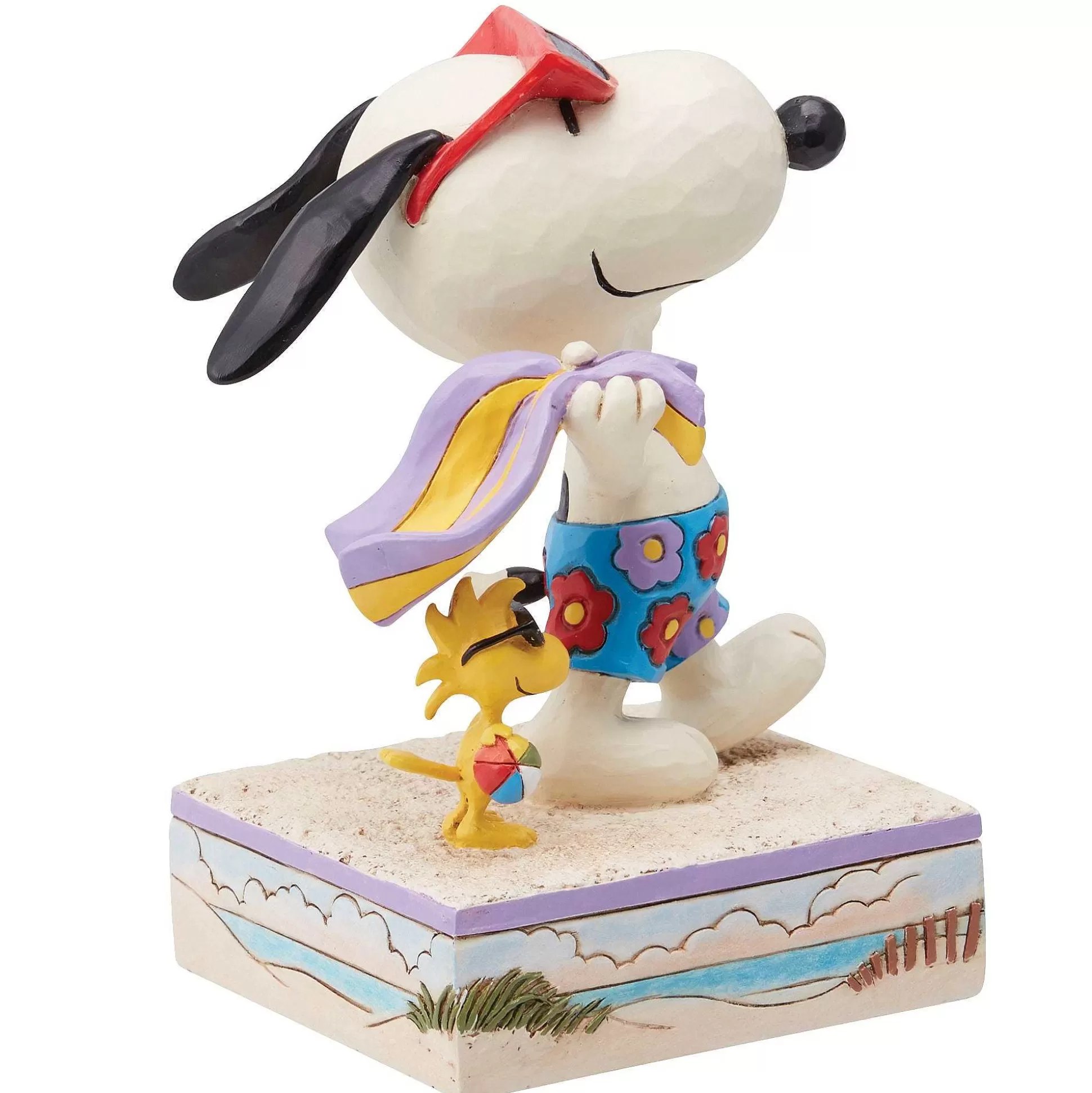 Sale Enesco Gift Snoopy & Woodstock At Beach