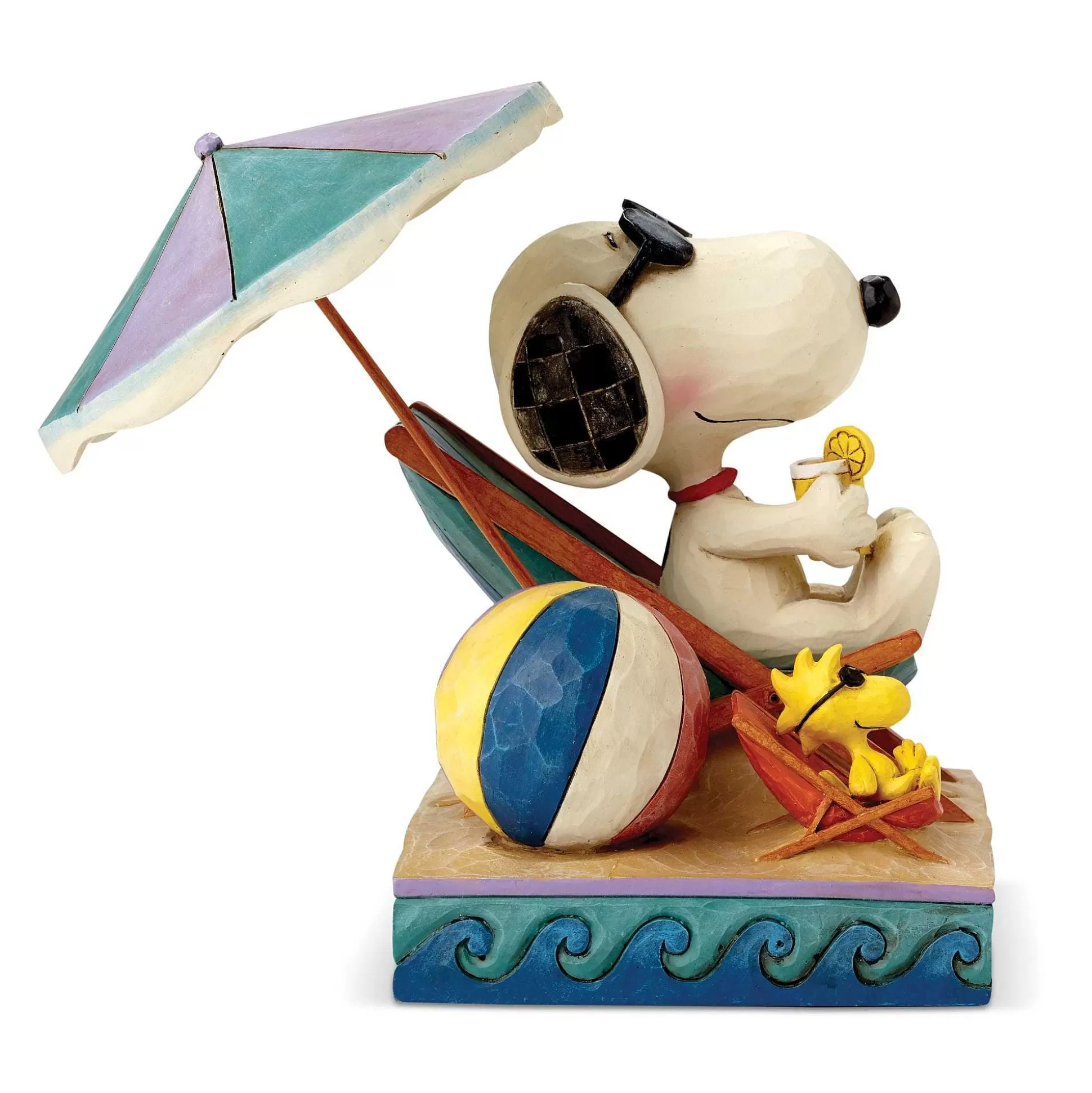 Sale Enesco Gift Snoopy And Woodstock At Beach