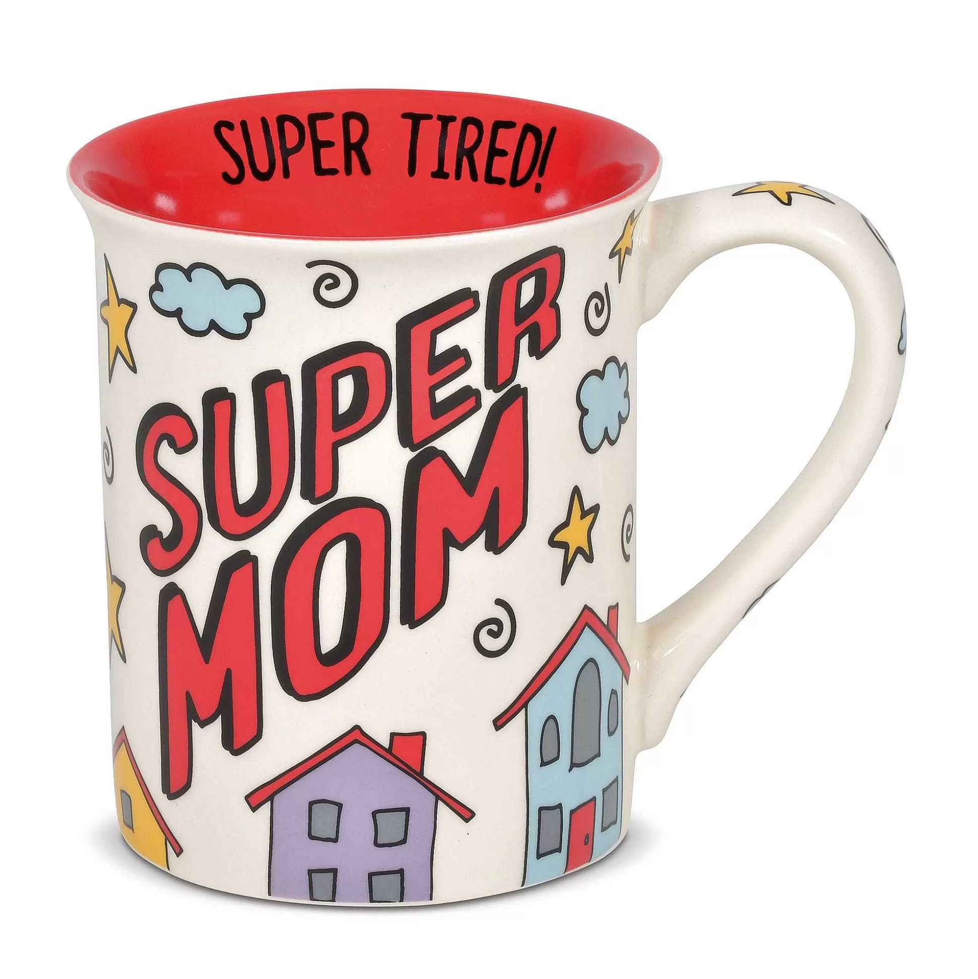 Clearance Enesco Gift Super Mom Mug