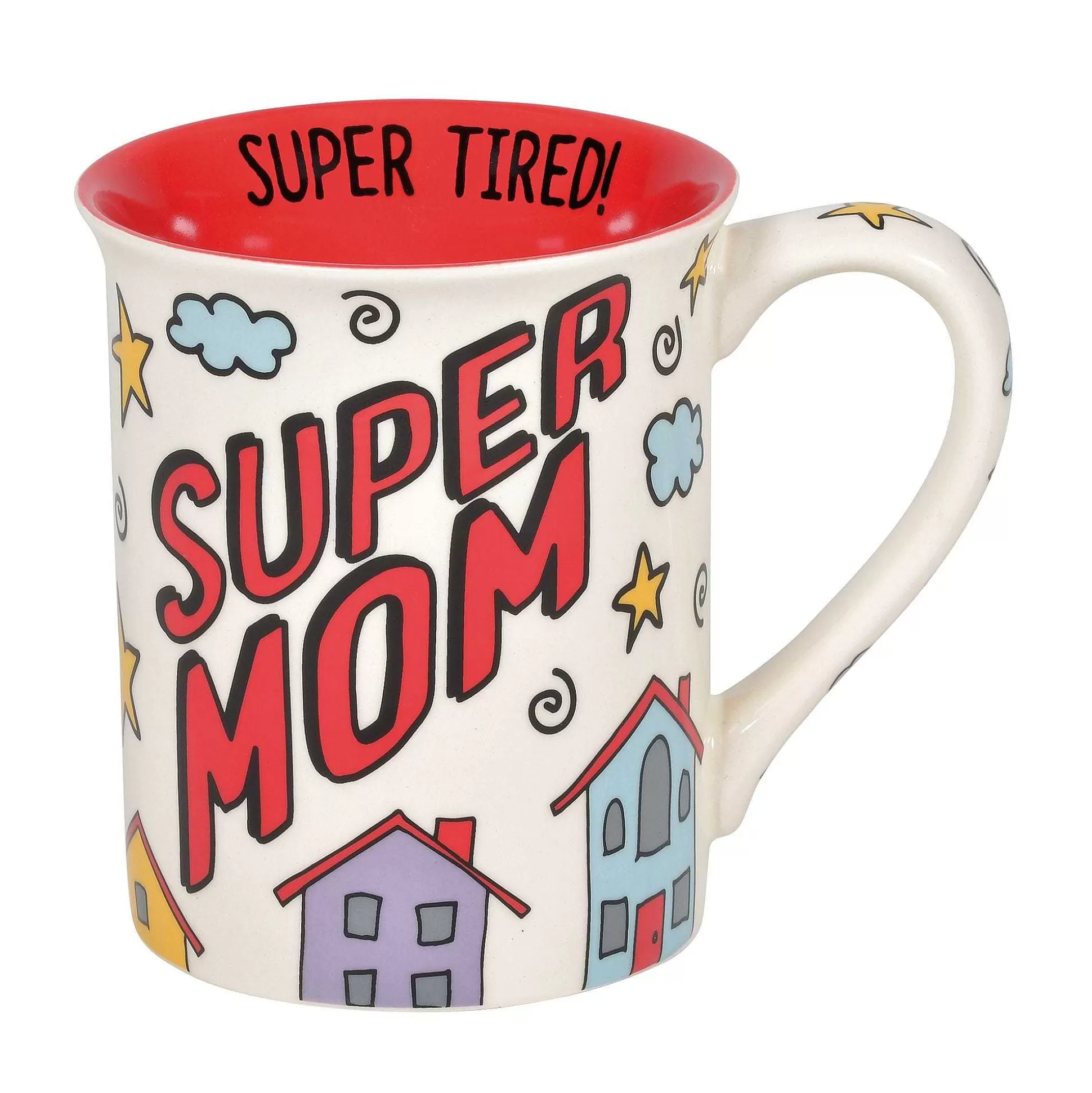 Clearance Enesco Gift Super Mom Mug