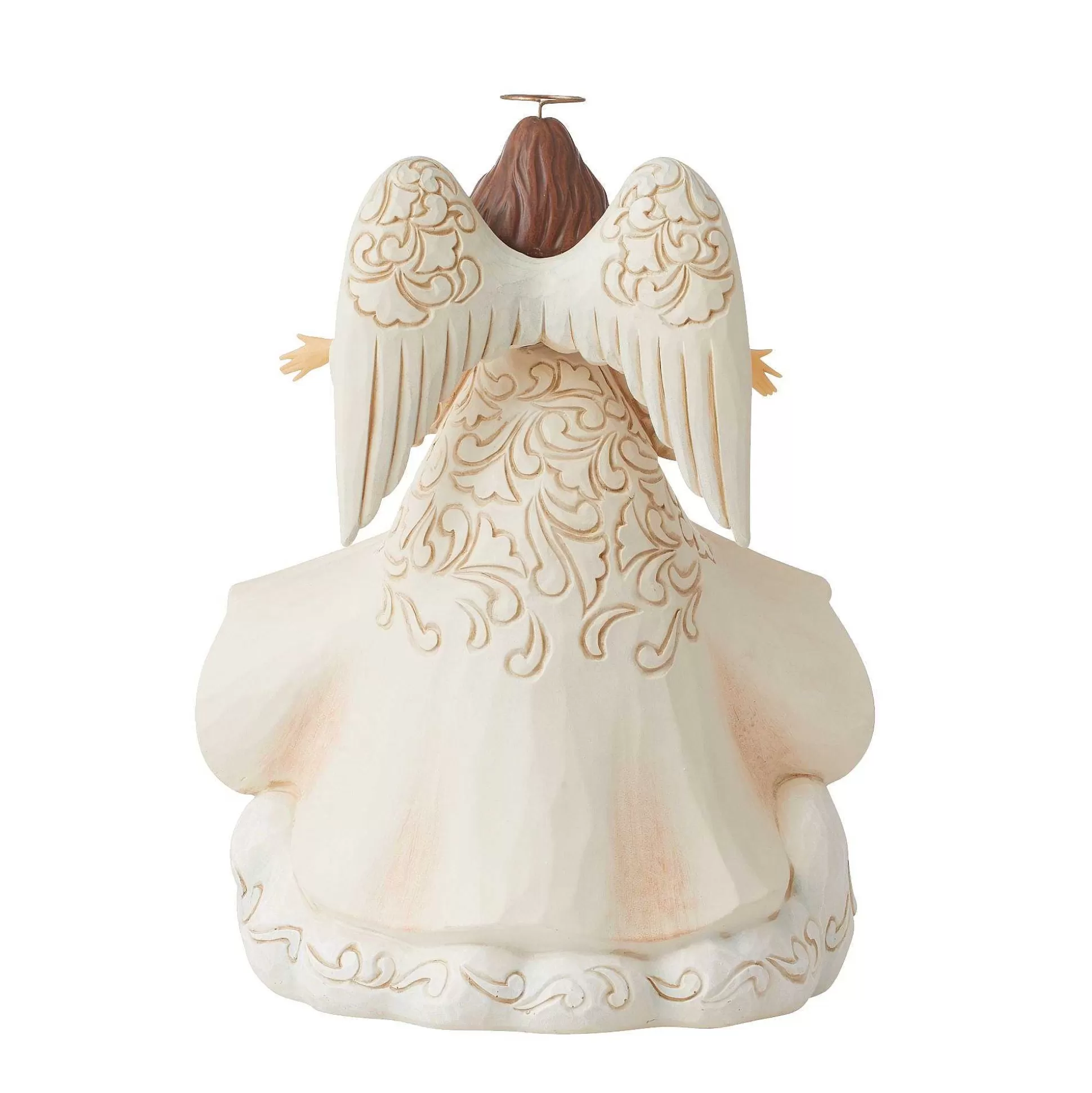 Online Enesco Gift White Woodland Angel With Coat