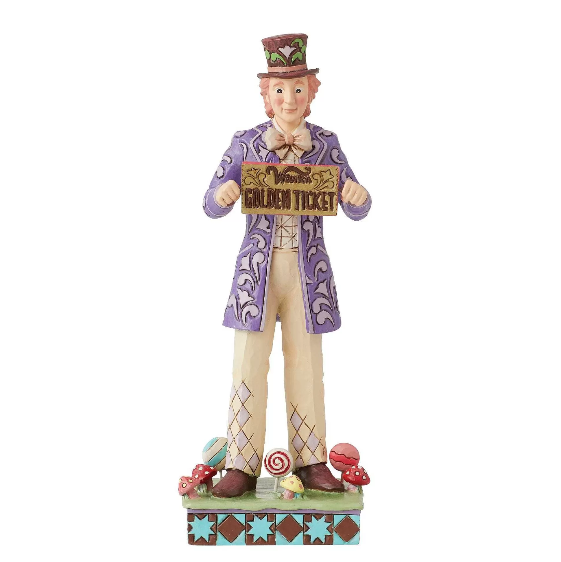 Hot Enesco Gift Willy Wonka W/Rotating Chocbar