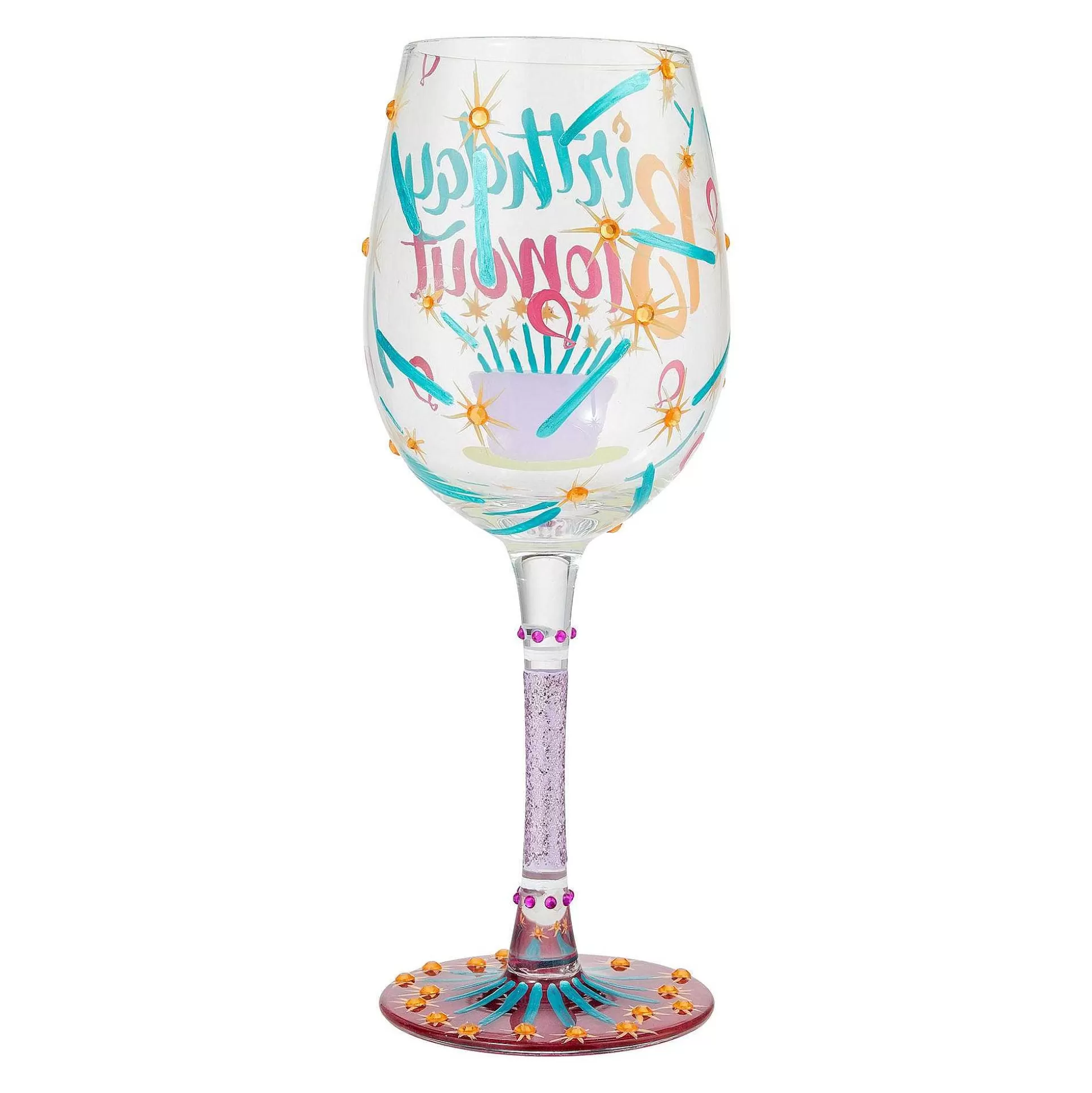 Online Enesco Gift Wine Glass Birthday Blowout